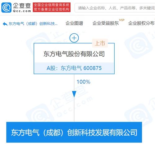 東方電氣成立創(chuàng)新科技發(fā)展公司，注冊資本1.5億布局信息系統(tǒng)集成服務(wù)
